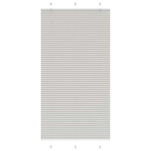 vidaXL Store plissé gris clair 105x200cm largeur du tissu 104 4cm