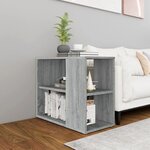 vidaXL Armoire latérale Sonoma gris 60x30x50 cm Bois d'ingénierie