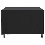 vidaXL Housse de salon de jardin noir 225x143x90 cm imperméable 420D