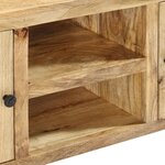 vidaXL Buffet 100x35x60 cm Bois de manguier massif