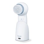 Beurer brosse de nettoyage facial pureo deep clear blanc et rose fc 65