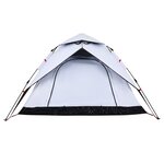 vidaXL Tente de camping à dôme 4 personnes libération rapide