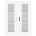 vidaXL Armoire murale blanc 69 5x34x90 cm