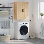 vidaXL Armoire murale chêne sonoma 69 5x34x90 cm bois d'ingénierie