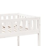 vidaXL Lit pour enfants sans matelas blanc 90x190cm bois de pin massif