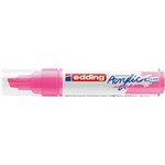 Marqueur acrylique large 5000 rose fluOrescent 5-10 mm EDDING