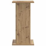 vidaXL Support de Plante 2 pièces Chêne artisanal 30 5 x 30 x 60 5 cm