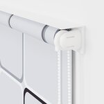 vidaXL Store roulant de douche 140x240 cm Carré