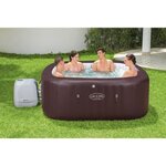 Bestway spa gonflable carré maldives hydrojet pro - 5 a 7 personnes - 201 x 201 x 80 cm