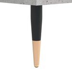vidaXL Tables de chevet 2 Pièces gris béton 40x35x50 cm bois d’ingénierie