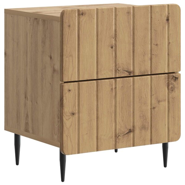 vidaXL Cabinet de chevet Chêne artisanal 43 x 34 5 x 49 5 cm