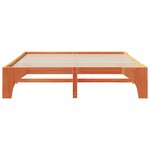 vidaXL Cadre de lit Marron 180 x 200 cm Pin massif