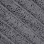 vidaXL Couvertures à jeter 6 Pièces Gris foncé 240 x 220 cm Toison