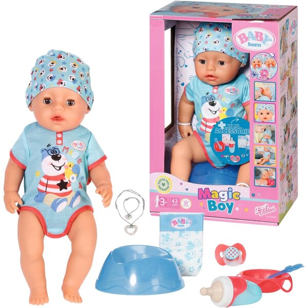 Zapf Creation 834992 - BABY Born Magic Boy 43cm