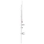vidaXL Tête de lit blanc 120 cm bois massif de pin