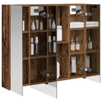 vidaXL Armoire Miroir de Salle de Bain Bois ancien 80 x 14.5 x 70 cm