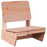 vidaXL Chaise de jardin 60x64x70 5 cm bois massif de douglas