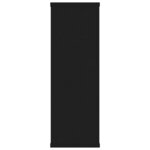 vidaXL Étagères murales noir 104x20x58 5 cm Bois d'ingénierie