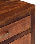 vidaXL Buffet 118x30x75 cm Bois de manguier massif