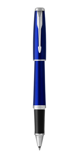 PARKER Urban - Stylo roller, bleu nuit, pointe fine, attributs chromés, recharge noire