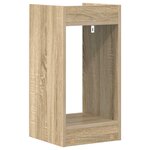 vidaXL Support de Plante Chêne Sonoma 30 x 30 x 60 cm