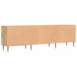 vidaXL Meuble TV chêne artisanal 150x30x44 5 cm bois d'ingénierie
