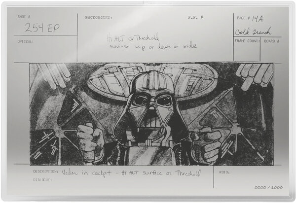 Monnaie TRENCH RUN Darth Vader Star Wars 1 Oz Argent 2$ Niue 2026