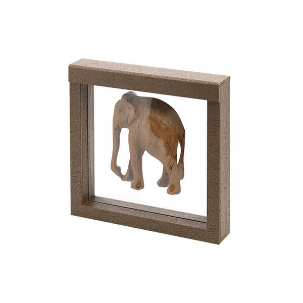 Cadre Nimbus 150 design bois pour objets de collections.