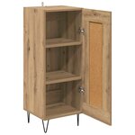 vidaXL Buffet Chêne artisanal 34 5 x 34 x 90 cm