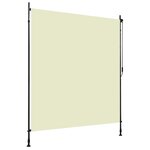 vidaXL Store roulant d'extérieur 200 x 270 cm Crème