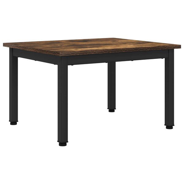 vidaXL Table basse Chêne Fumé 60 x 50 x 36 cm Bois d'ingénierie