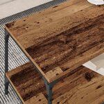 vidaXL Table basse Bois ancien 80 x 50 x 40 cm Bois d'ingénierie