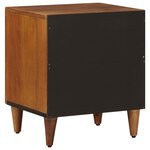 vidaXL Cabinet de chevet Marron 40 x 33 x 46 cm Bois de mangue massif