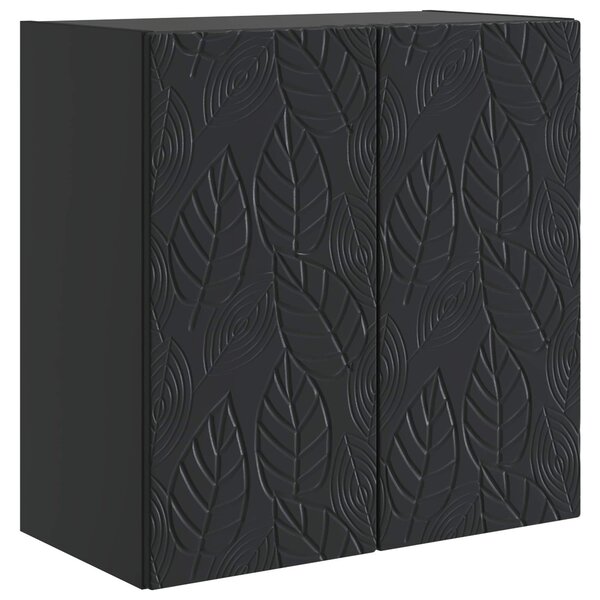 vidaXL Armoire Murale Noir 59 x 31 x 60 cm Bois d'ingénierie