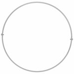 vidaXL Cache-pot de jardin Blanc 30 x 30 x 20 cm Acier