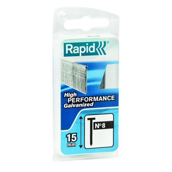 RAPID 1000 pointes 8/15mm galvanisées