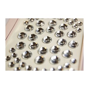 Autocollants Strass - Diamant - Argentés