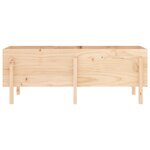 vidaXL Lit surélevé de jardin 160x50x57 cm bois de pin massif