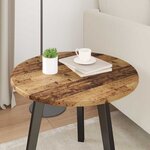 vidaXL Plateau de table Bois ancien 50 x 50 x 1.5 cm Bois d'ingénierie