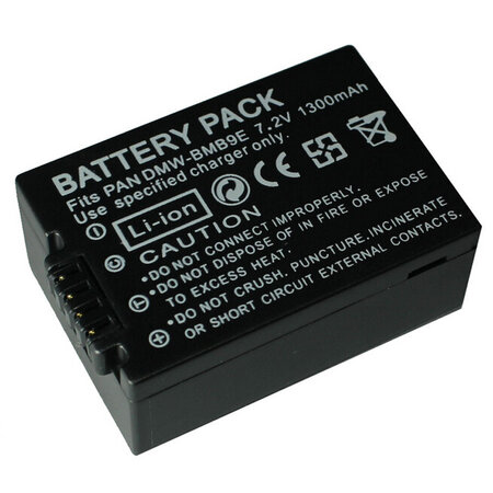 Panasonic panasonic dmw-bmb9e - batterie lithium-ion 895 mah (panasonic lumix dmc-fz40  fz45  fz100)