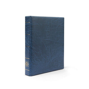 Reliure ouatinée Optima-F Easy Leuchtturm. Couleur - Bleu