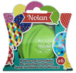Ballons de baudruche prénom Nolan