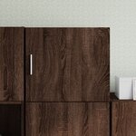 vidaXL Armoire murale chêne marron 45x42 5x40 cm bois d'ingénierie
