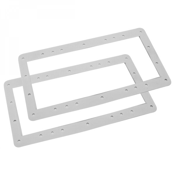 Lot de 2 joints grande meurtrière pour skimmer de piscine - Blanc