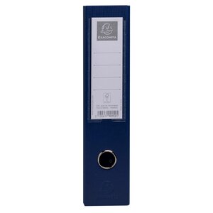 Porte-revues Pp - Dos 70mm - Livrés À Plat - 23x31cm - Bleu Foncé - X 10 - Exacompta