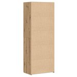vidaXL Haut Armoire 2 Pièces Chêne artisanal 70 x 42 5 x 185 cm