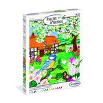PALETTE D'ARTISTE - Mésange au Printemps