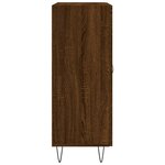 vidaXL Buffet chêne marron 69 5x34x90 cm bois d'ingénierie