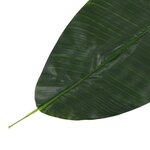 Vidaxl 5 pcs feuilles artificielles de bananier vert 80 cm