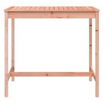 vidaXL Table de jardin 121x82 5x110 cm bois massif de douglas